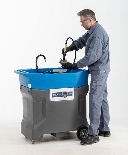 bio.x Teilewaschgerät B60 inklusive Ablauf, für die wässrige, lösemittelfreie Teilereinigung, 321720