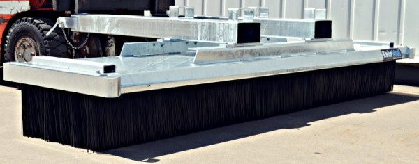 KehrMuli Blockbesen 2000 schwarz, feuerverzinkt und passiviert, 12007