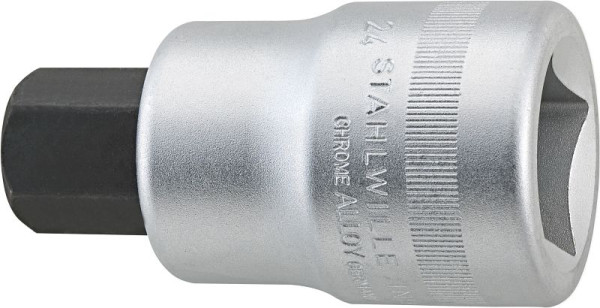 STAHLWILLE 25 mm (1") INHEX-Einsatz Nr.64 Schlüsselweite 14 mm Länge 85 mm, 06050014