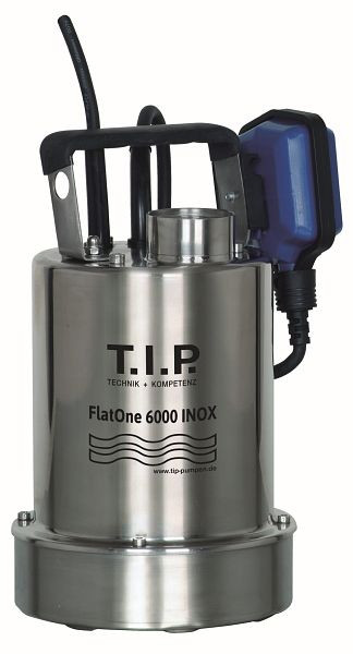 T.I.P. Drainage-Poolentleerungspumpe FlatOne 6000 INOX, 30440