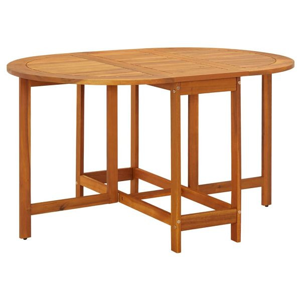 vidaXL Gartentisch 130x90x72 cm Massivholz Akazie, 42659