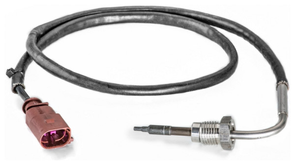 HELLA Sensor, Abgastemperatur, 2-polig, geschraubt, Kabel: 670mm, 6PT 014 494-411