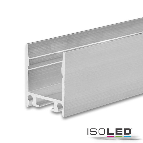 ISOLED LED Aufbauleuchtenprofil HIDE SINGLE Aluminium eloxiert, 200cm, 114797