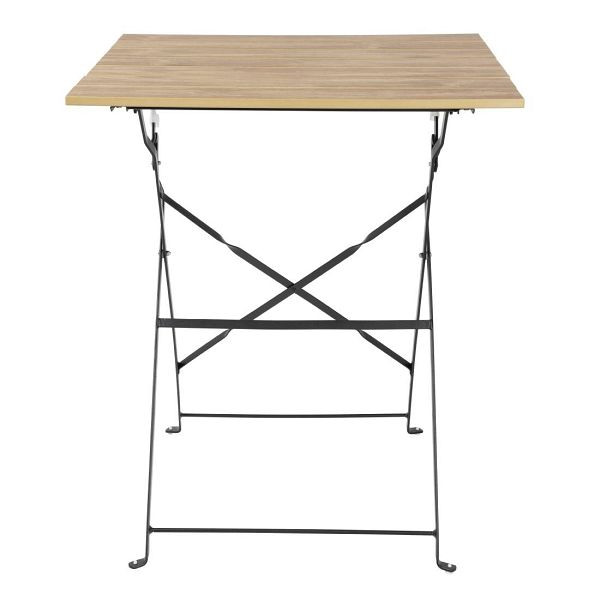 Bolero Perth Pavement Style Quadratischer Tisch in Holzoptik, FU538