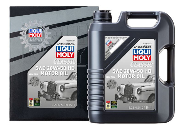 LIQUI MOLY Classic Motorenöl SAE 30, Kanister Kunststoff, VE: 5 Liter, 1133