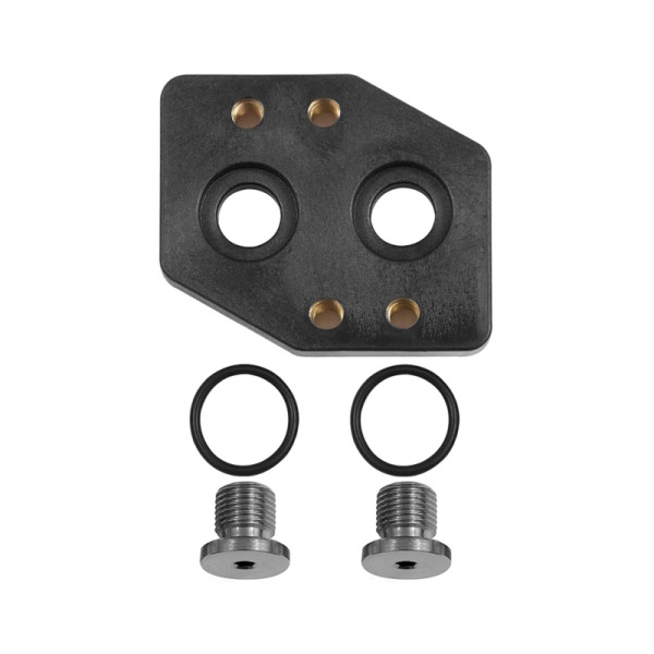 Riegler NAMUR-Adapterplatte für Schrägsitzventile Serie 3362 und 3363, G 1/2 - G 2, 131434