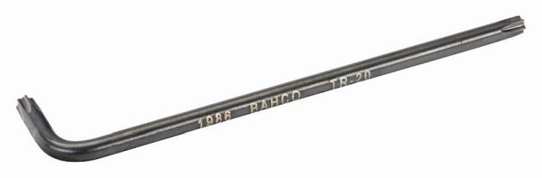 Bahco Winkelschraubendreher, TR-10, brüniert, Ø 3,0 mm, 17x86 mm, 1986TORX-T10