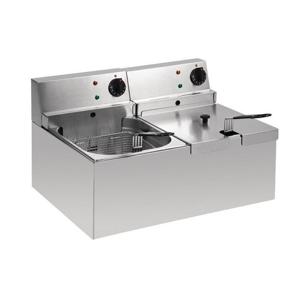 Lincat Lynx 400 Tischmodell elektrische Doppelfritteuse LDF2 2x 4L, J533