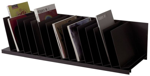 PAPERFLOW Schrägablage für Rollladenschrank easyOffice schwarz, 4940.01