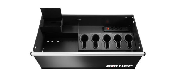 Facom JLS3 DOPPELUNTERSCHRANK 6 SCHUBLADEN MIT 1 POWER SCHUBLADE ROT, JLS3-MBDPOWER