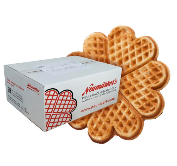 Neumärker Waffel-Ready-Mix, VE: Karton à 10 kg (10x 1 kg), 05-20122-01
