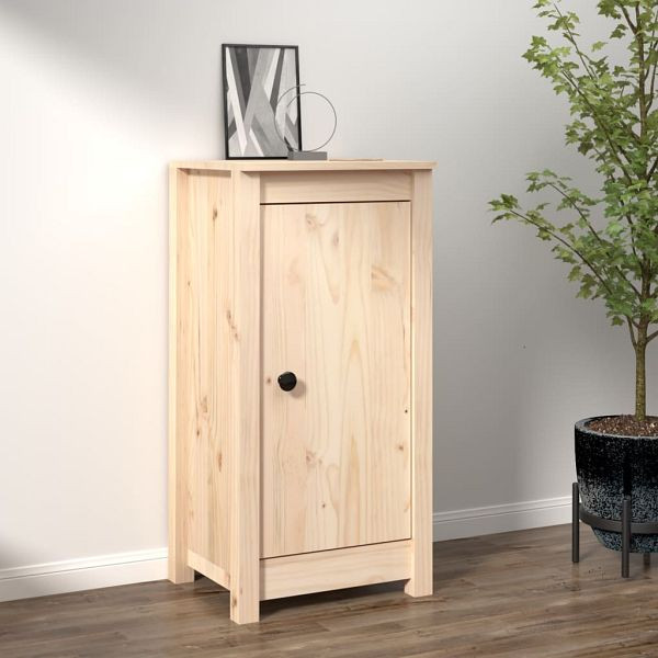 vidaXL Sideboard 40x35x80 cm Massivholz Kiefer, 813724