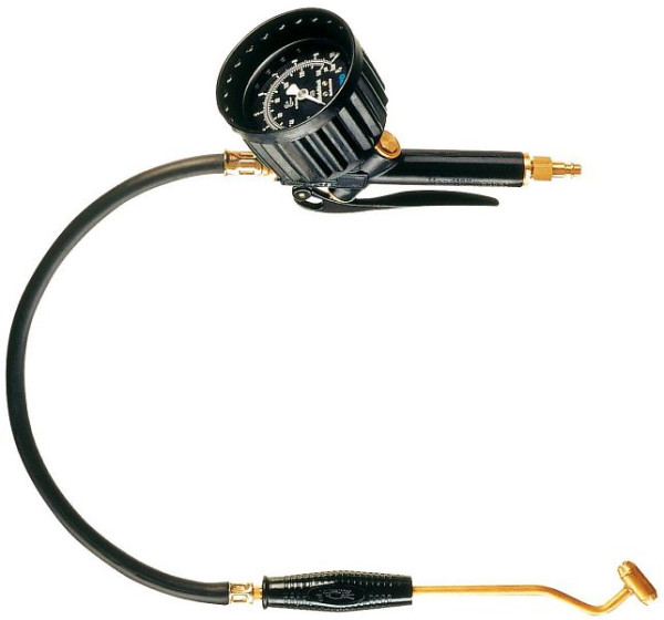 ELMAG PROFI-Reifenfüller mit Zwillingsstecker, Modell 80-EWO, 0-25 bar, 42074