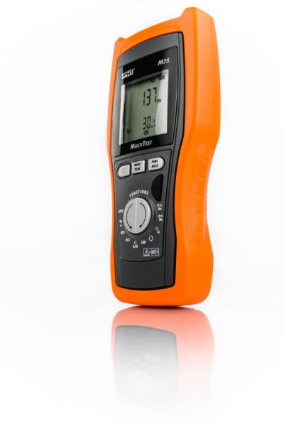 HT Instruments Digitales Multimeter TRMS und VDE 0100-Tester + LAN-Tester, 1004070