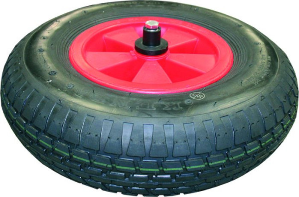 SBN Schiebkarrenrad komplett 2,5 x 8 mit Rollenlager, 24400