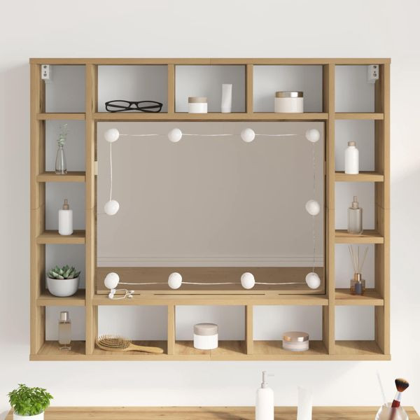 vidaXL Spiegelleuchten 12-teilig Weiß 4,5 x 4,5 x 4,8 cm Kunststoff, 864916