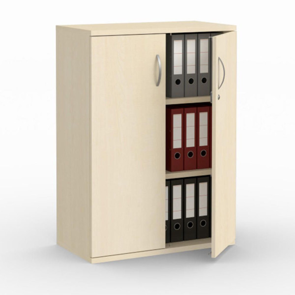 Deskin Flügeltürenschränke MULTI M pro, Ahorndekor, B 800 x H 1140 x T 420 mm, 270131