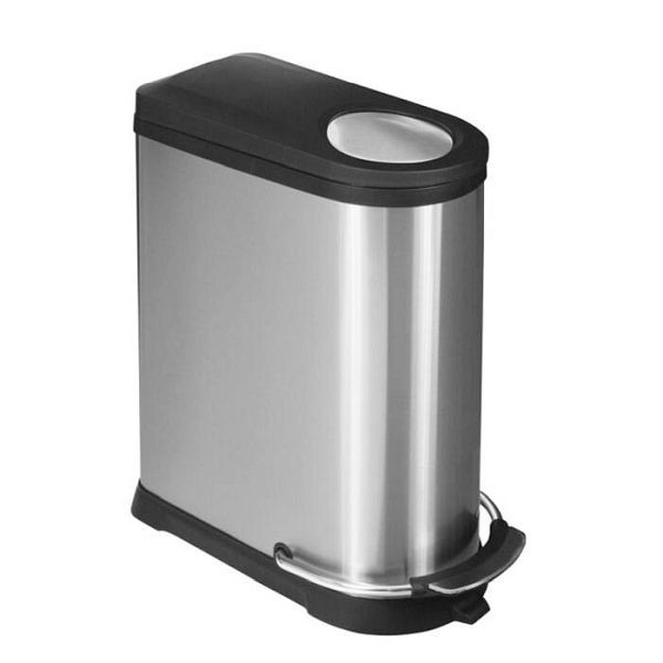 Stein HGS Abfallbehälter -Viva Step Bin- EKO, 40 Liter aus Edelstahl, 23726