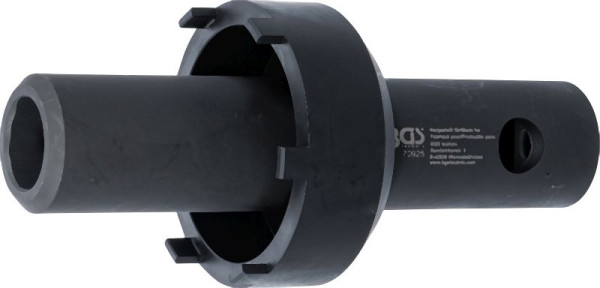 BGS Hinterachs-Nutmuttern-Schlüssel, Zapfen außen liegend, für Mercedes-Benz, SW 92 mm, 70925
