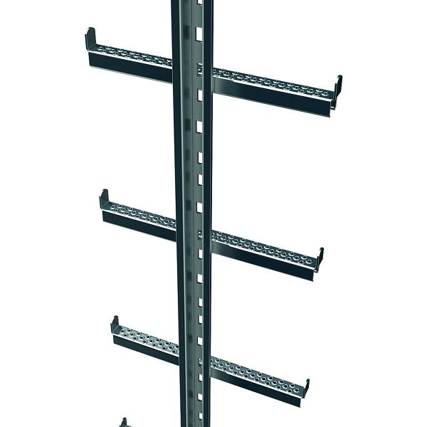 ZARGES Einholmleiter 1,96 m, trittsicher, 47534, 4003866475346