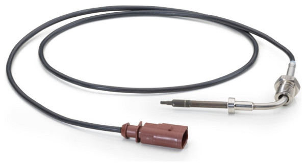 HELLA Sensor, Abgastemperatur, 2-polig, geschraubt, Kabel: 1000mm, 6PT 014 494-271