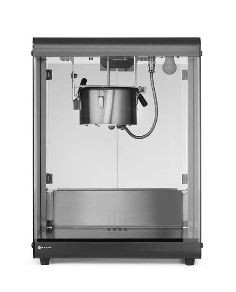Hendi Popcorn-Maschine schwarz, 80 l 230V 1150W, 282823