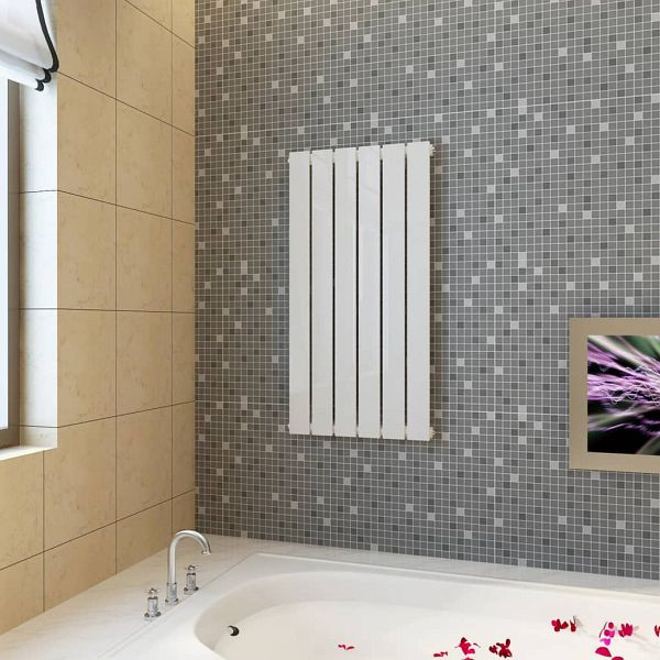 vidaXL Paneelheizkörper Weiß 465 × 900 mm, 140624, 8718475859130