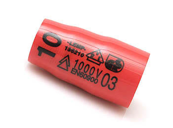 Lemp Steckschlüssel Einsatz 10mm 3/8" normal 12 kt, 135210