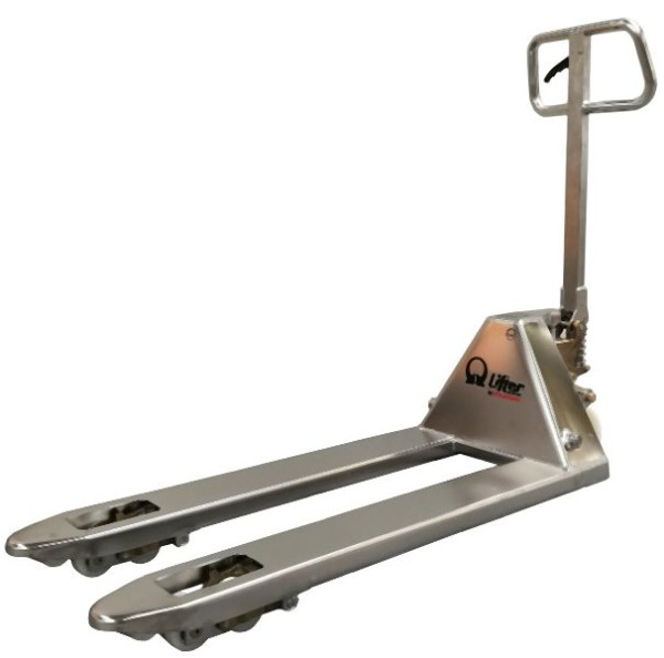 PRAMAC Gabelhubwagen beschichtet 2.500 Kg - GS 25 EVO - 2000x525 - N/N Tandem - INOX, TSBB1AII800