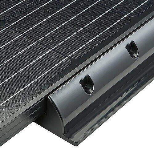 ECTIVE 2-teilig lange Haltespoiler für Solarmodule (schwarz), TN4541-001