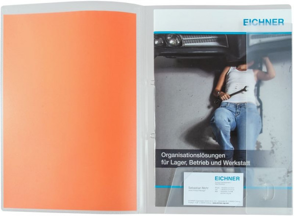 Eichner Präsentationsmappe, Transparent, VE: 30 Stück, 9700-00001