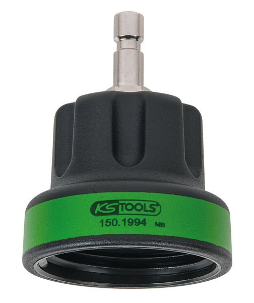 KS Tools Kühlsystem-Bajonettadapter, Nr.22, IG M45x3,moosgrün, 150.1994