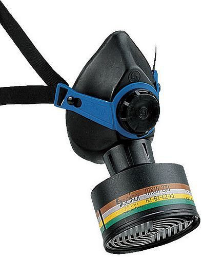 EKASTU Safety Atemschutz-Halbmaske 330, ohne Filter, gemäß EN 140, 116612