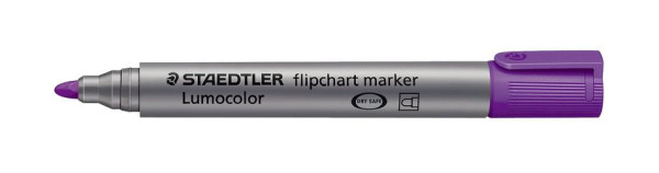 STAEDTLER Lumocolor® 356 flipchart marker - Rundspitze, violett, 356-6