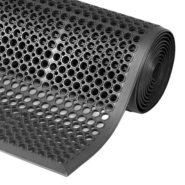 Notrax Sanitop Nasse Bereiche Individuelle Matten 562, Schwarz, 91cm x 297cm, 562S0310BL