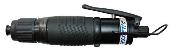 Pneutec Drehschrauber aus Verbundwerkstoff in gerader Bauform mit Bit-Schnellwechselfutter, 0,5-4 Nm, 91 411