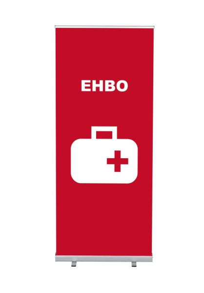 Showdown Displays Roll-Banner Budget 85 Komplettset Erste Hilfe Niederländisch, RBB085LSFI387