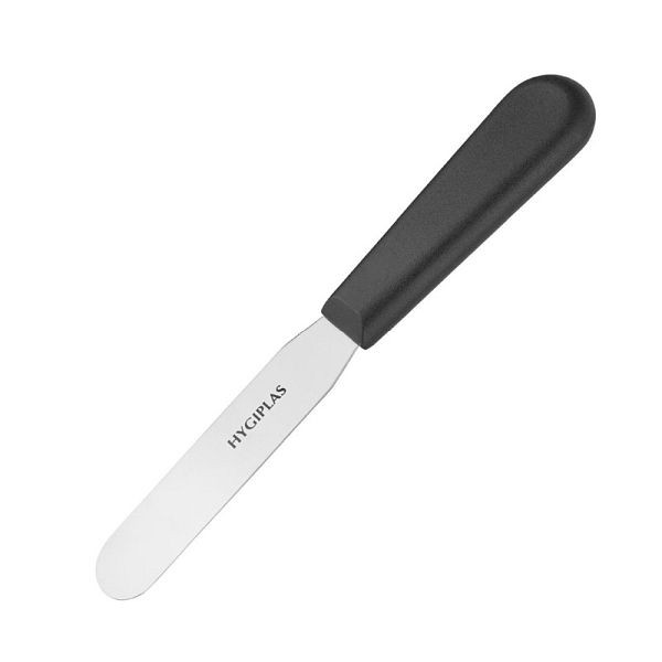 Hygiplas Palettenmesser gerade 10cm schwarz, Edelstahlklinge, D401