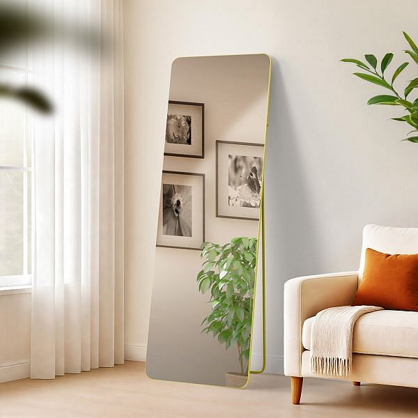 CLP Spiegel Gurnee 150x50 cm, gold glanz, 326023, 4255716353568