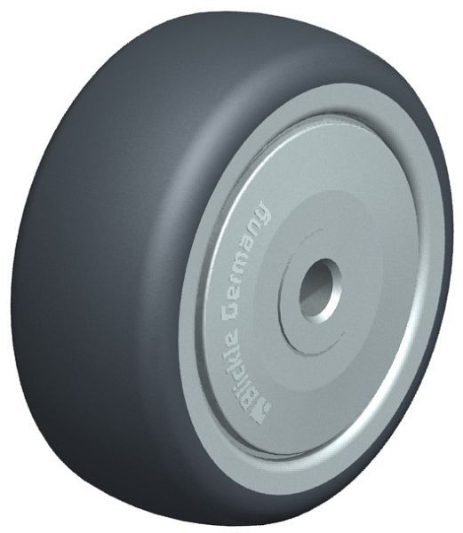 Blickle TPA 80/8K-FK Rad aus Thermoplastisches Gummi-Elastomer, Grau, 574186