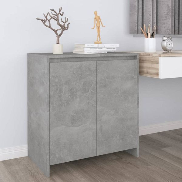 vidaXL Sideboard Betongrau 70x41x75 cm Holzwerkstoff, 809741