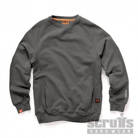 Scruffs Sweatshirt „Eco Worker“, anthrazit, Größe S, T55437