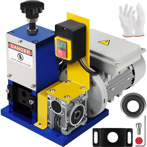 VEVOR Abisoliermaschine 180 W Automatische Kabelabisoliermaschine 0,06-1 Zoll, BXJHXSMS-025LHJDDV2
