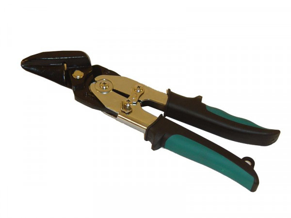 DINOSAURIER Durchlaufschere Profi rechts mit ergonomischen Griff, Gewicht: 512 Gramm, roter Griff, BS 502 RDS