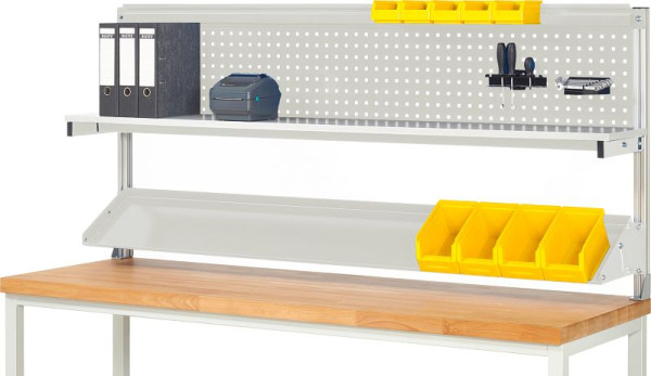 RAU System-Aufbau (Komplettset-01 B2000 mm), zur Montage auf Arbeitsplatte, RAL7035, SAE-KM01-2000.12