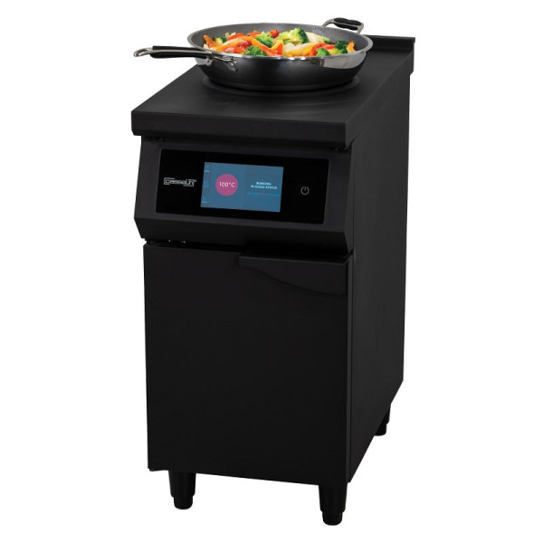Casselin Induktionsherd für Wok 400 Schwarz, CFOIW400N