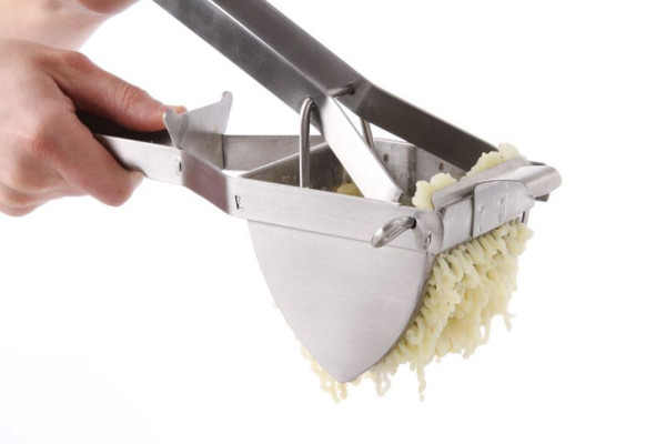 Hendi Kartoffelpresse, Edelstahl, 11 x 32 cm, 515105