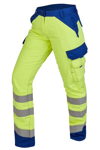 ROFA Bundhose Damen 4552781, Größe D40, Farbe 235-leuchtgelb-kornblau, 4552781-235-D40