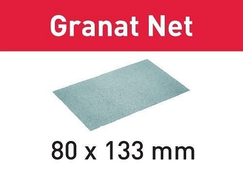 Festool Netzschleifmittel STF 80x133 P180 GR NET/50 Granat Net, VE: 50 Stück, 203289