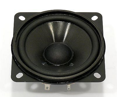 Visaton Breitbandlautsprecher mit Kunststoffmembran und Gummisicke SL 87 ND - 8 Ohm, 2086